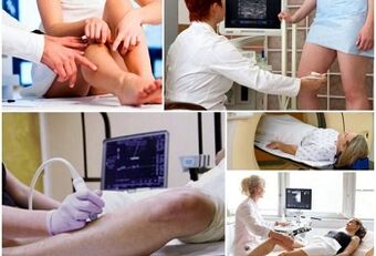Diagnostic methods of varicose veins