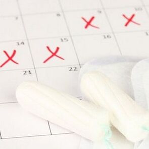Interruptions of the menstrual cycle - a symptom of VVMT