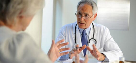 Consultation of the phlebologist